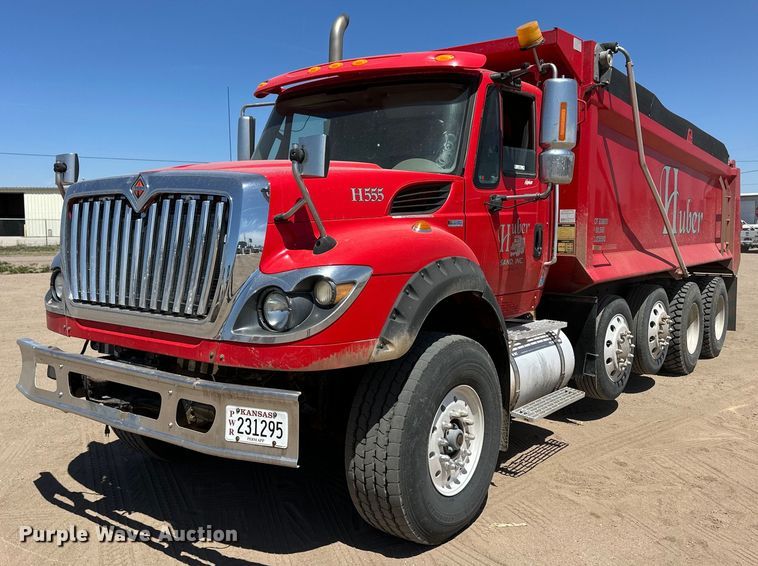 2013 International WorkStar 7600 dump truck - EQ4652