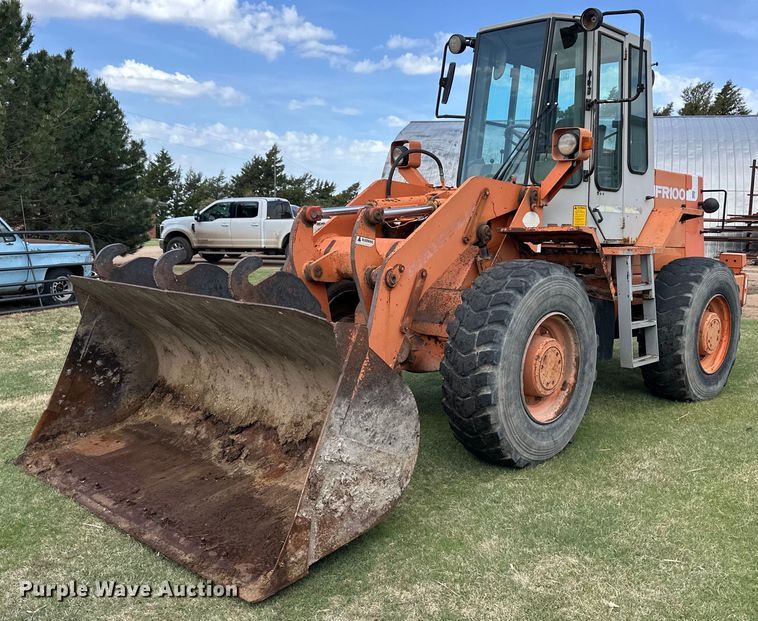 Fiat-Allis FR100 wheel loader - EQ4654