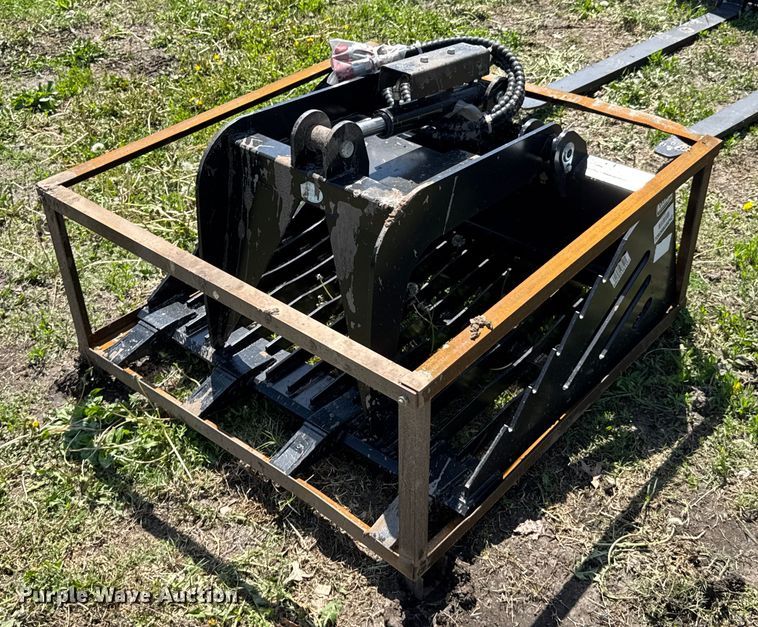 Titan TORORBGRAP42 compact utility loader rock grapple bucket - ZA0589