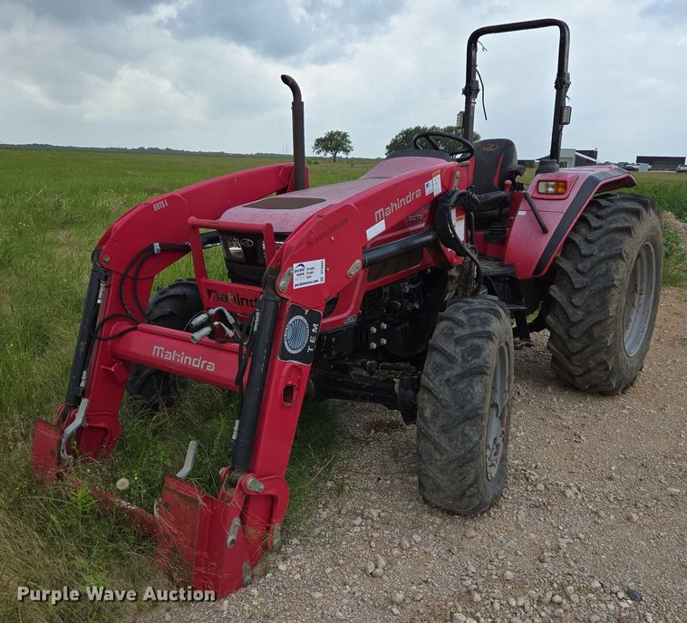 Mahindra 6075 PST MFWD tractor - DT4843