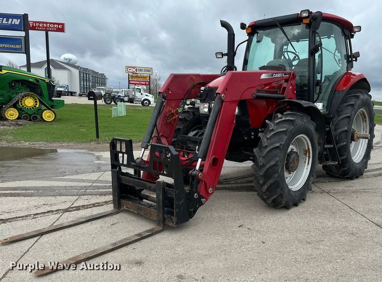 Case IH Maxxum 120 MFWD tractor - EB2510