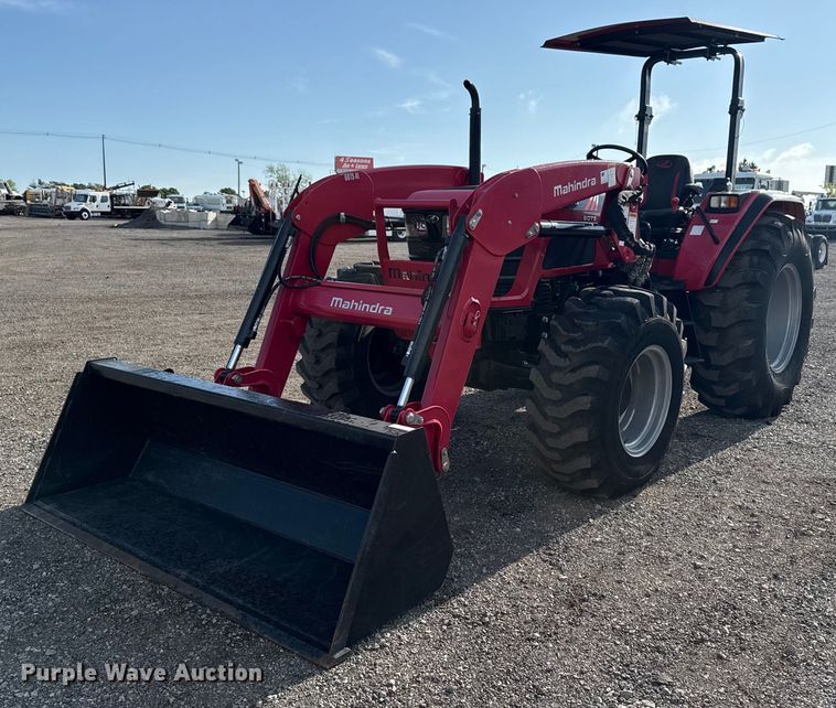 2021 Mahindra 6075 PST MFWD tractor - EG5808