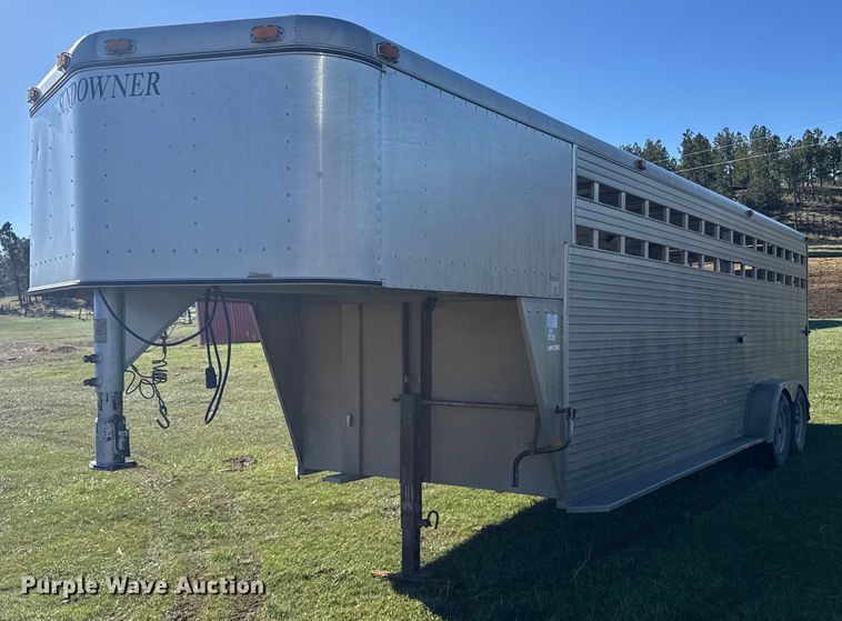 1992 Sundowner livestock trailer - EG6408