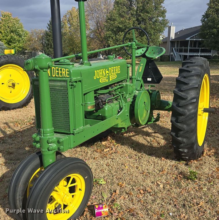 John Deere B Tractor For Sale | Purple Wave Auction