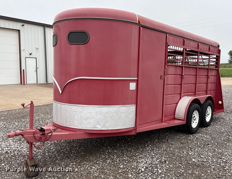 1998 WW livestock trailer - ER1063