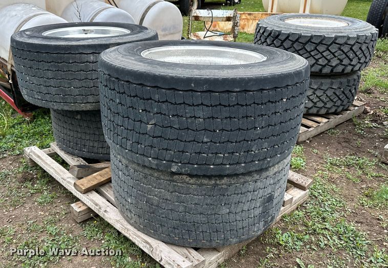 (4) Michelin tires and wheels - DF8481