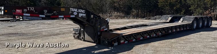 2020 Trail King TK110HDG lowboy equipment trailer - DS3642