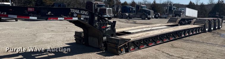 2018 Trail King TK110HDG lowboy equipment trailer - DS3646