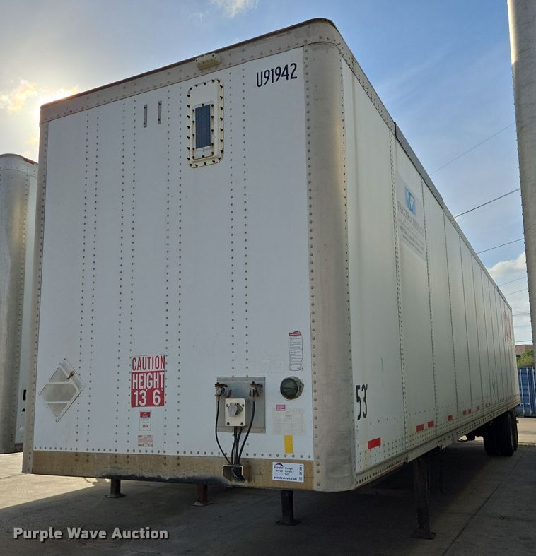 2012 Wabash dry van trailer - DT4814