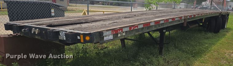 2013 Fontaine HCVSF12WSA flatbed trailer - DT4821