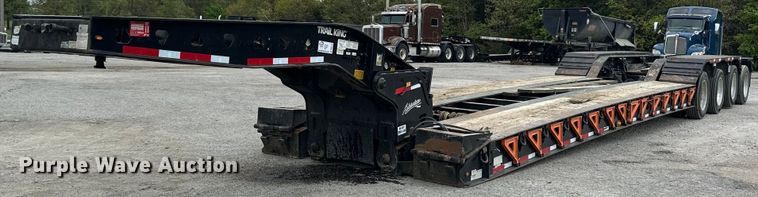 2021 Trail King TK110HDC lowboy equipment trailer - DW5115