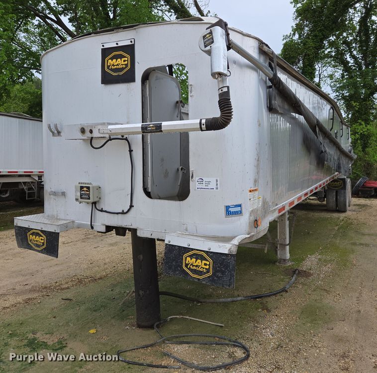 2018 Mac end dump trailer - DW7001