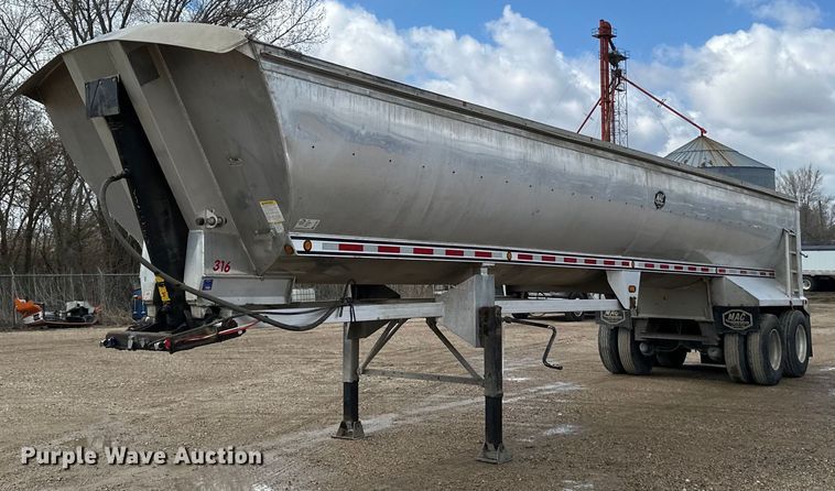 2008 Mac Trailer end dump trailer - EA2381
