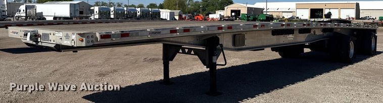 2015 Manac flatbed trailer - EG6443