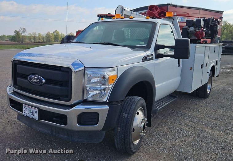 2014 Ford F550 Super Duty utility / service truck - EI8966