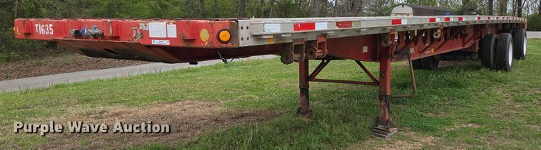 2002 Lufkin FL-XL flatbed trailer - EN3587