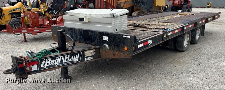 2007 Redi Haul tilt deck equipment trailer - DH9934