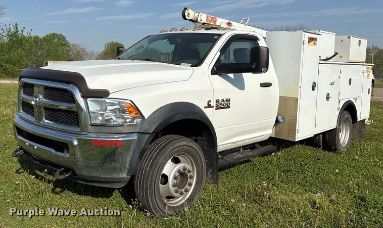 2014 Dodge Ram 5500HD utility / service truck - DS3666