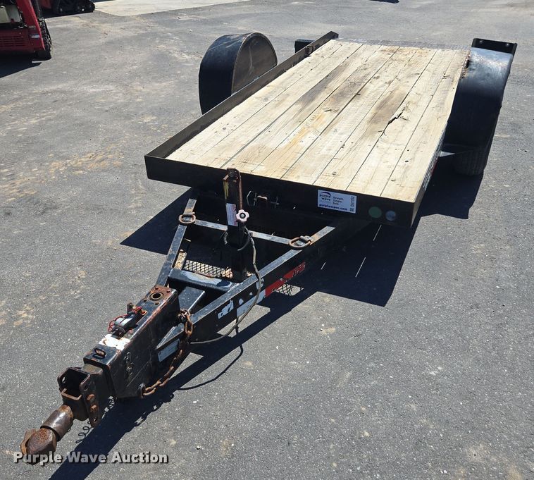 2015 Region Welding tilt deck utility trailer - DU7752