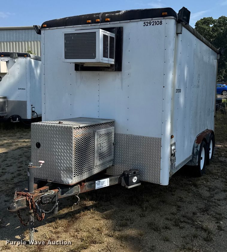 1995 Wells Cargo fiber optic splicing trailer - DW1972