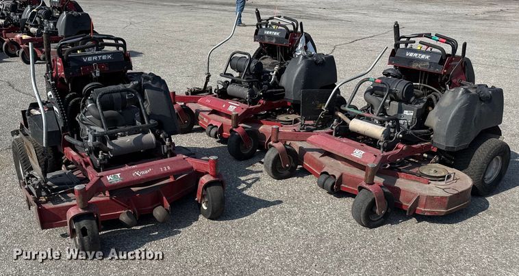 (3) Exmark ZTR lawn mowers - DZ4101