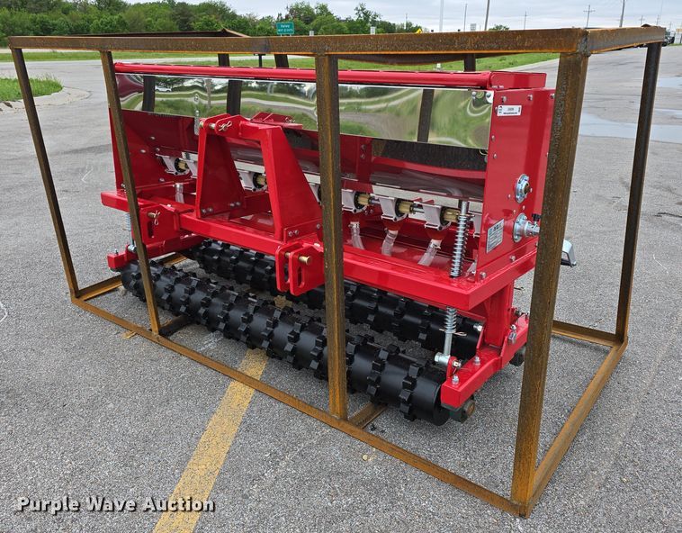2025 AGT STSD10 skid steer seeder - EH8999