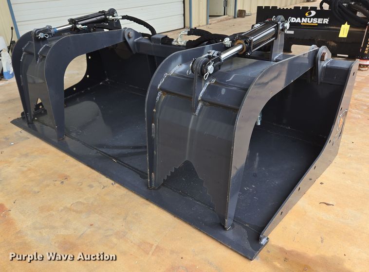 2023 Wolverine GB-11-72W skid steer grapple bucket - EL2062
