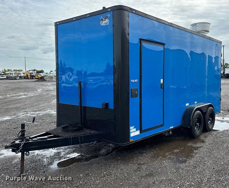 2023 Quality Cargo 7x16TA3 food trailer  - EQ1472