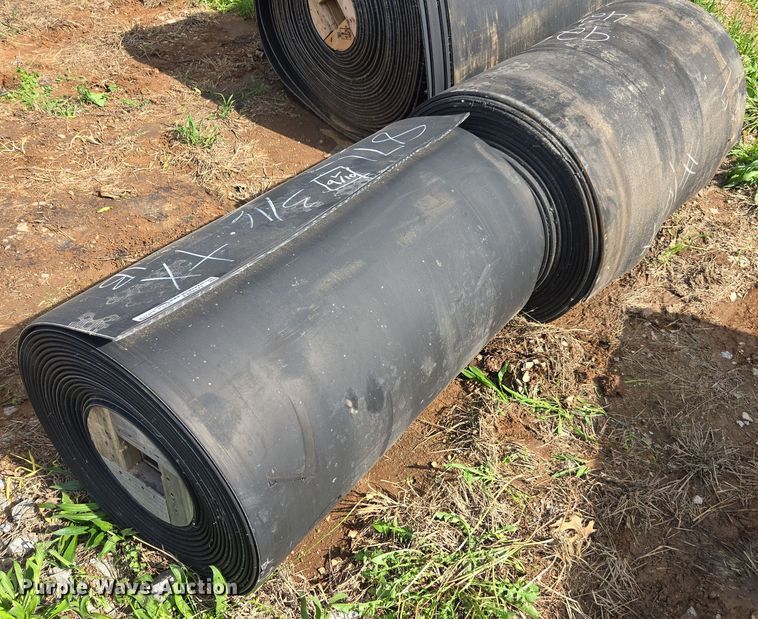 (2) rolls of conveyor belts - FB9377