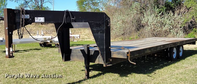 1994 Maxey GV-24-2(8k)E flatbed trailer - DP4917