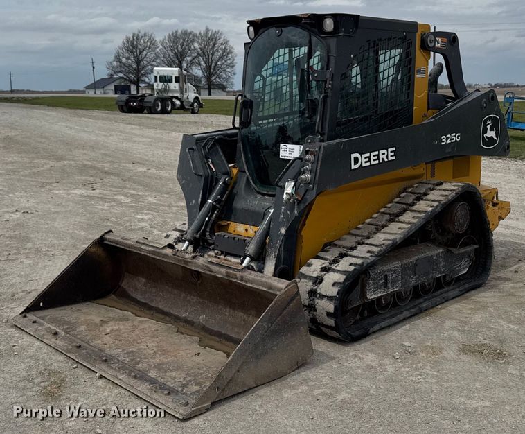 2021 John Deere 325G tracked skid steer loader - DT0708
