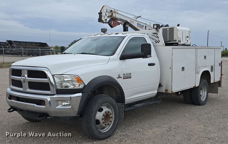 2018 Dodge Ram 5500 utility / service truck - DT6818