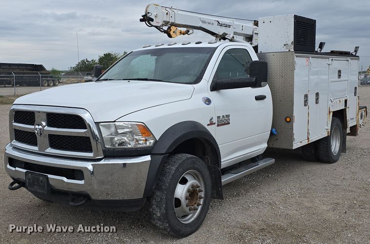 2018 Dodge Ram 5500 utility / service truck - DT6821