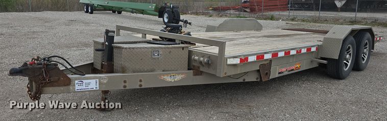 2017 H & H Trailers Speed Loader EX tilt deck utility trailer - DT6822