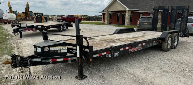 2017 Trailerman CST7242S14 equipment trailer - DV1972