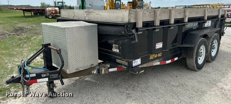 2017 Doolittle 8214-HD dump trailer - DV1983