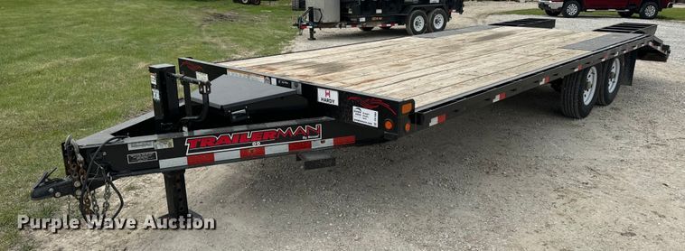 2021 Trailerman T102185CD-B-140 equipment trailer - DV1984
