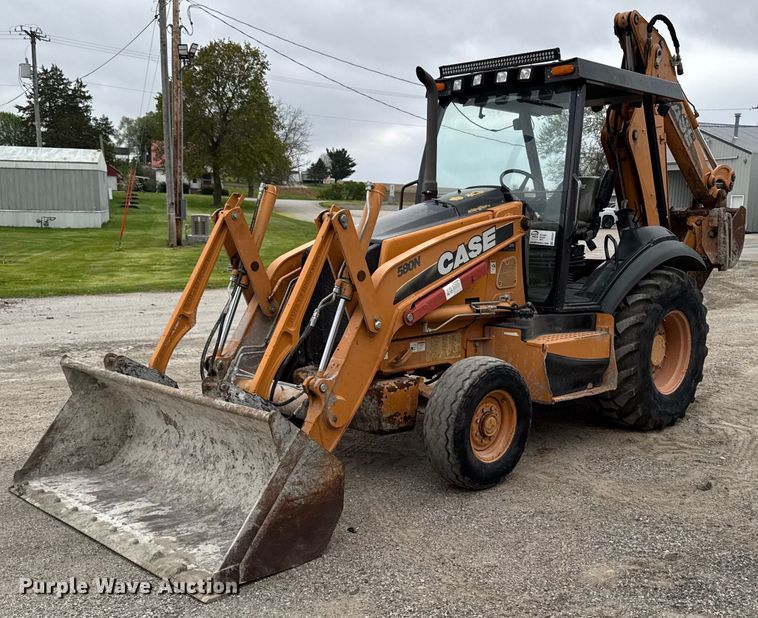2011 Case 580N backhoe - DV2527