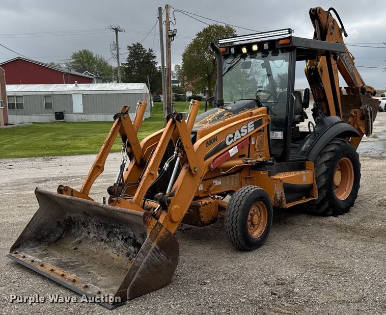 2011 Case 580N backhoe - DV2528