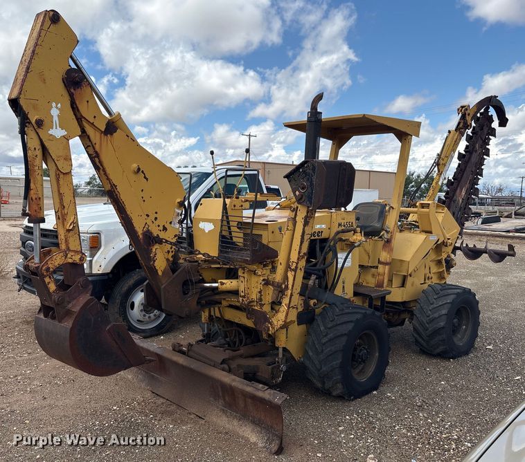 1985 Vermeer M455A trencher - DY2490