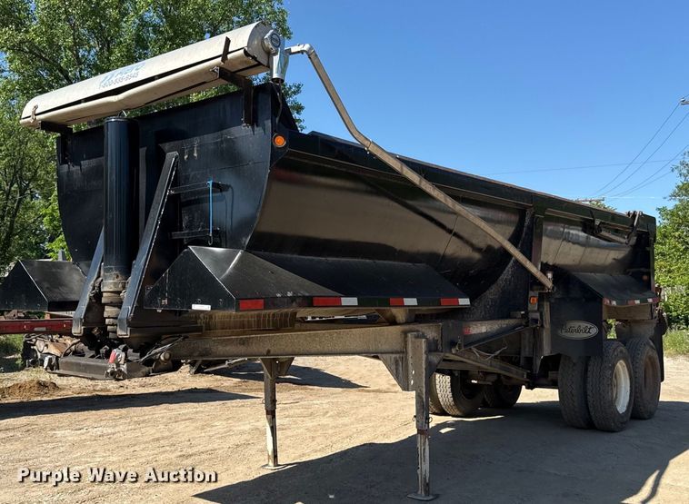 2006 CTS HRD-27 OF end dump trailer - DZ4075