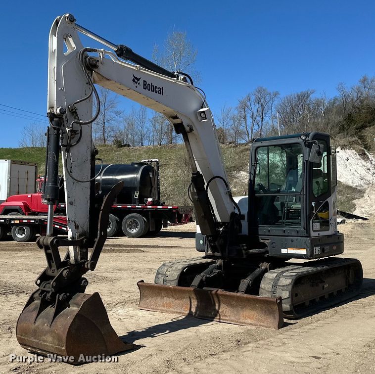 2014 Bobcat E85 mini excavator - EB2496