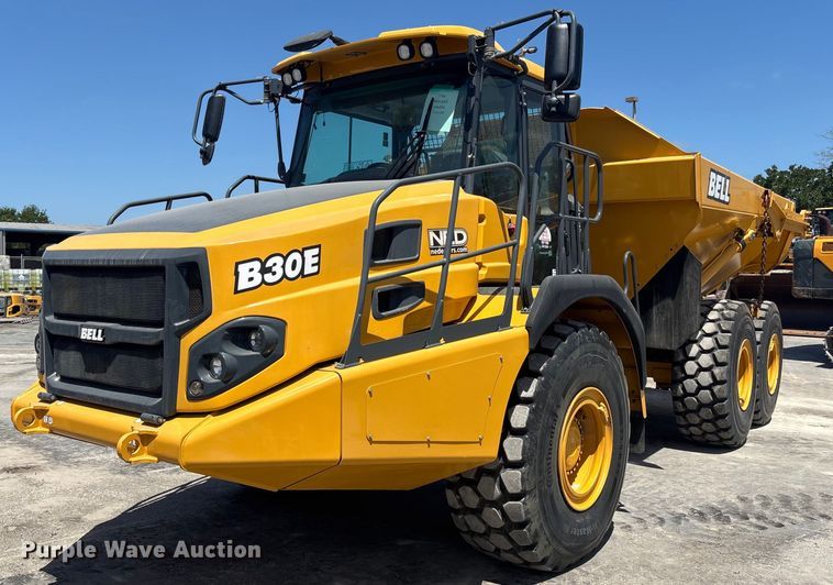 2022 Bell B30E articulated haul truck - EC3574