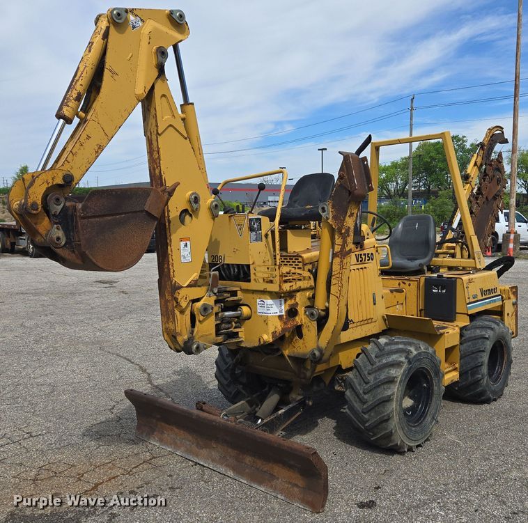 1996 Vermeer V5750 trencher - EC4225