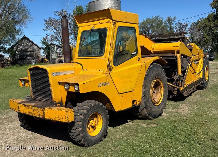 1974 John Deere 760A elevating scraper - EG6423