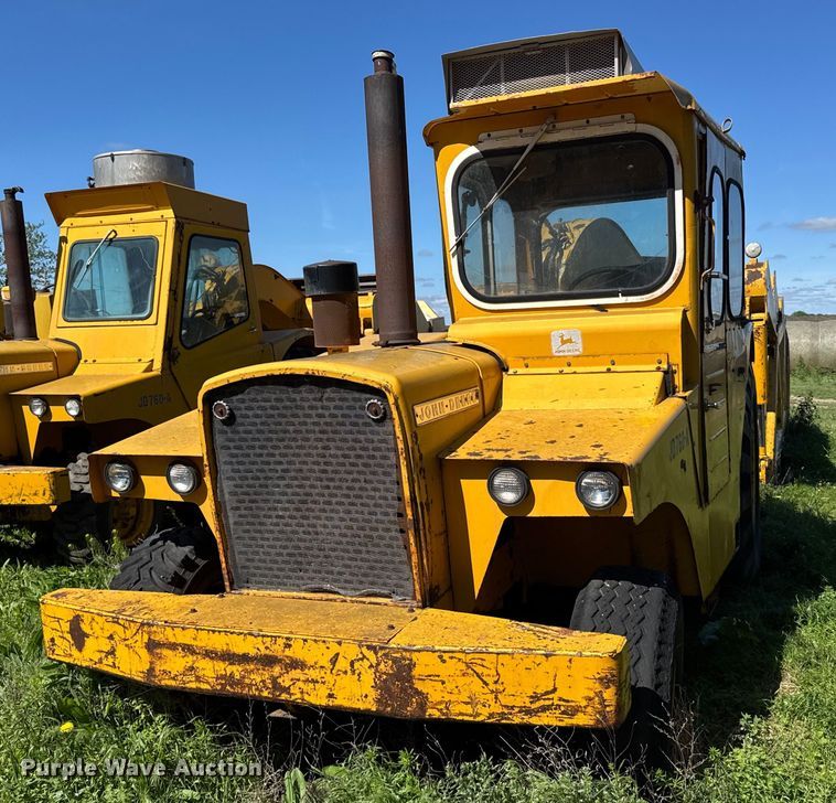 1973 John Deere 760-A elevating scraper - EG6424