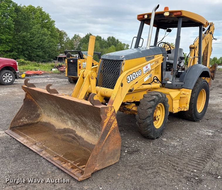 2003 John Deere 310SG backhoe - OB9686