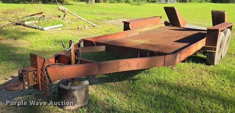 1985 Belshe equipment trailer - DT4866