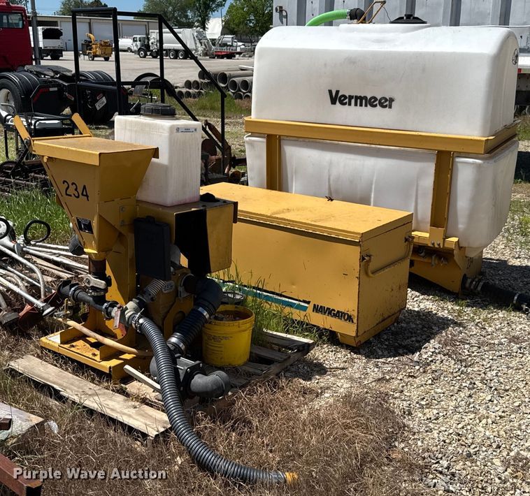 Vermeer MX125 mud mixing unit - DU9025