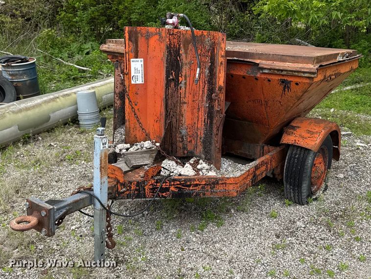 Asphalt heater trailer - DV2586